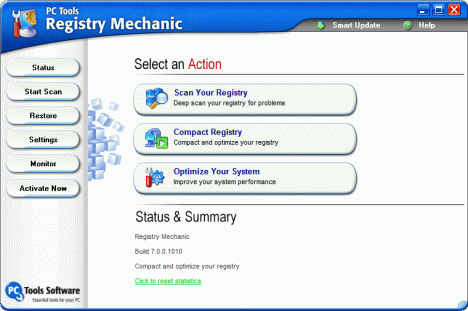 PC Tools Registry Mechanic v-8.0.0.900 Incl.Key Serial Key